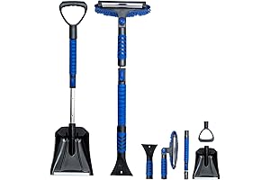 4-in-1 Snow Shovel Kit: Your Ultimate Winter Weapon