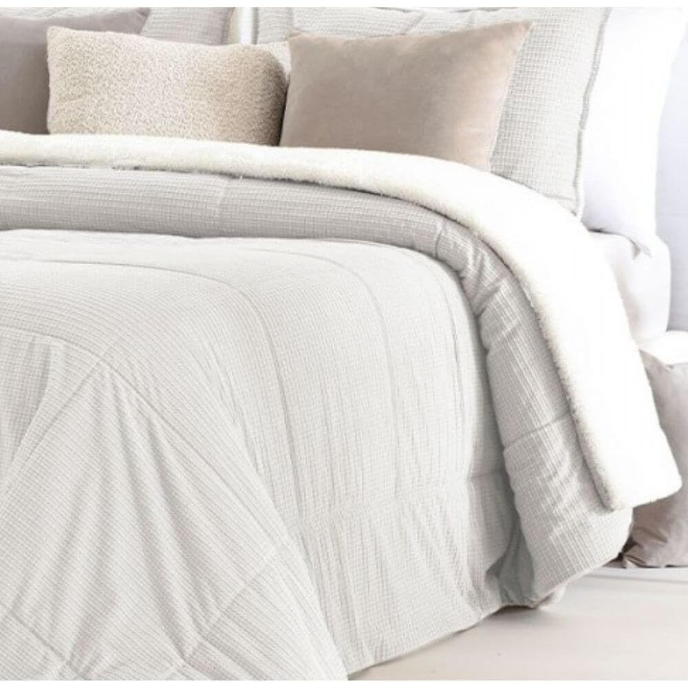 ANTILO TEXTIL Edredón Confort con Reverso de Borreguito YSABELA (Blanco, 90 cm)