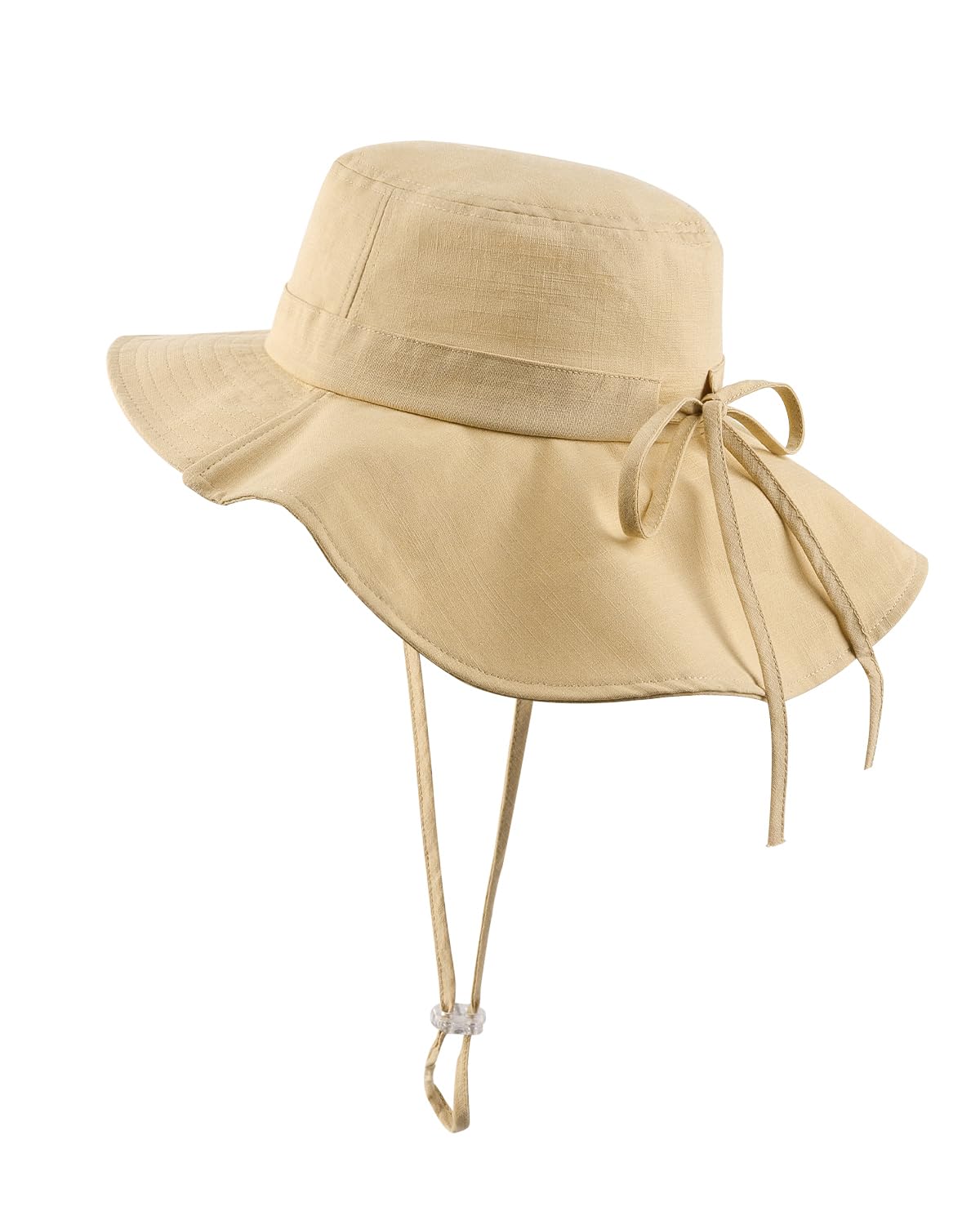 Zylioo XXL/XL/L/M Sun Hat with Neck Flap,Sun Shade Floppy Gardening Hat for Big Heads,Big Size Travel Summer Hat