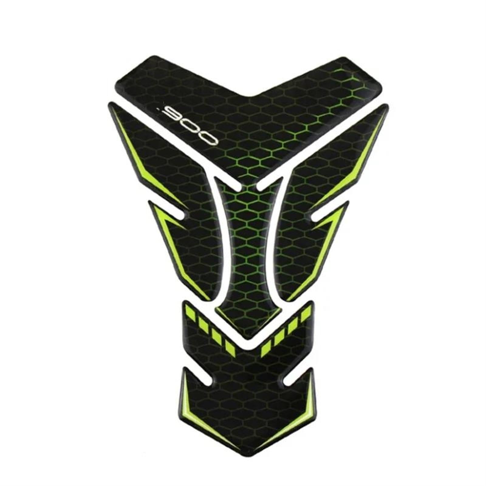 Dtsgcx Color1 Motorcycle Decal Stickers Tank Pad Emblem Badge As Fuel Oil Protector For Kawasaki For Z900 G2017-2020(Color1)