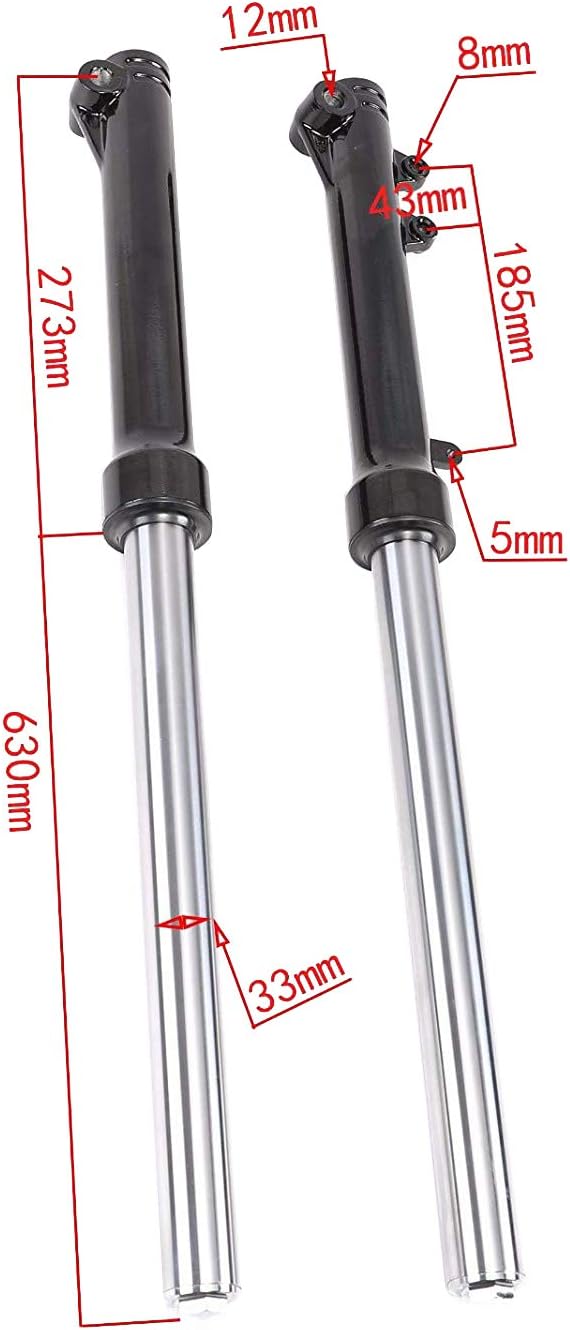 Motorcycle Forks Front 33Mm Fork Suspension Shock Absorber For