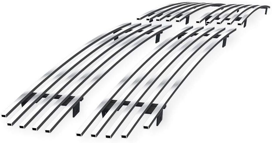 APS Compatible with Dodge Ram 1999-2001 Sport Main Upper Stainless Steel SS Chrome Billet Front Grill Grille Insert D85074A