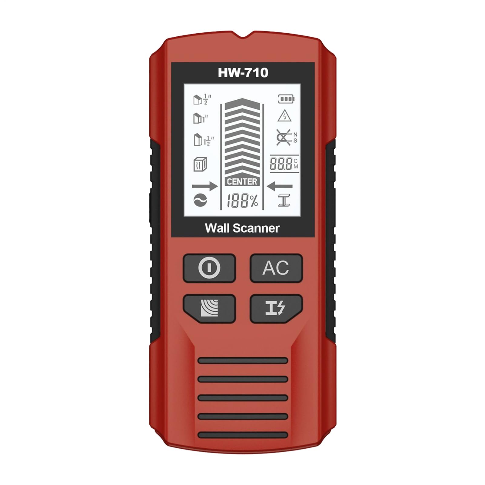 Détecteur de métaux portable, scanner de sécurité et recherche goujons