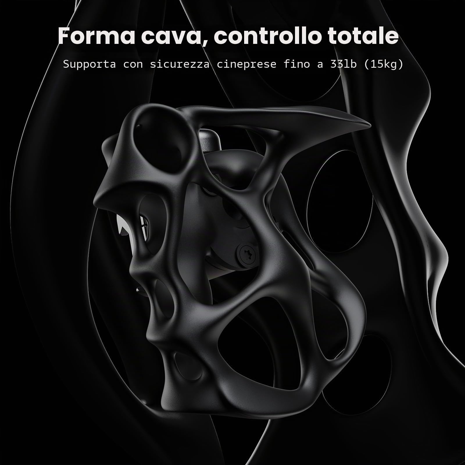 SMALLRIG Maniglione rotativo a 360° con morsetto Nato, incluso nella guida Nato, carico 15kg/33lb, rilascio rapido per Cages & Shoulder Rigs – 5243