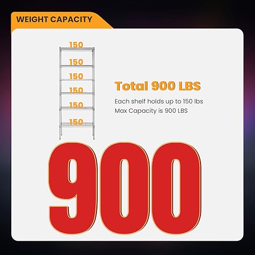 Miniatura 193 de BestOffice Estantes de almacenamiento de alambre de 3 niveles con ruedas 23 x 13 x 31 pulgadas Cromado Estantes ajustables Estante de metal