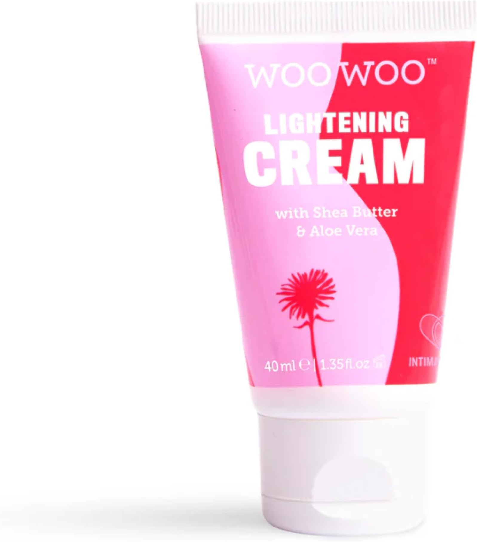 WOOWOO Lighten It! Balancing Cream - Natural Vegan Skin Brightening Moisturizer with Shea Butter, Jojoba Oil & Aloe Vera, Hyperpigmentation & Dark Spot Cream for Sensitive Areas | 1.4 oz (40 ml)