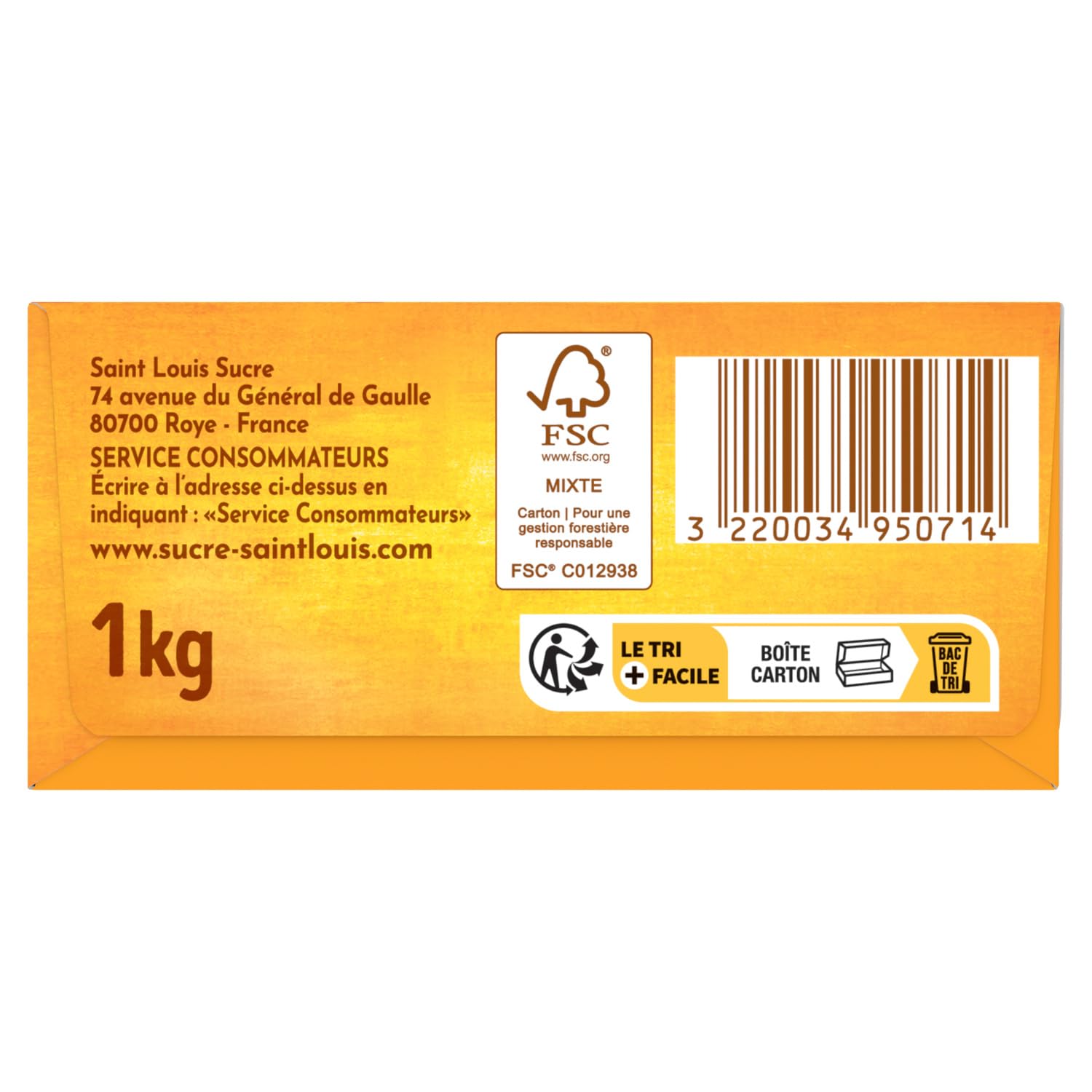 SAINT LOUIS Sucre de Canne Morceaux Non Raffiné Équitable 1kg — Saveur Ambrée Authentique pour Boissons Chaudes et Pâtisserie - Lot de 3