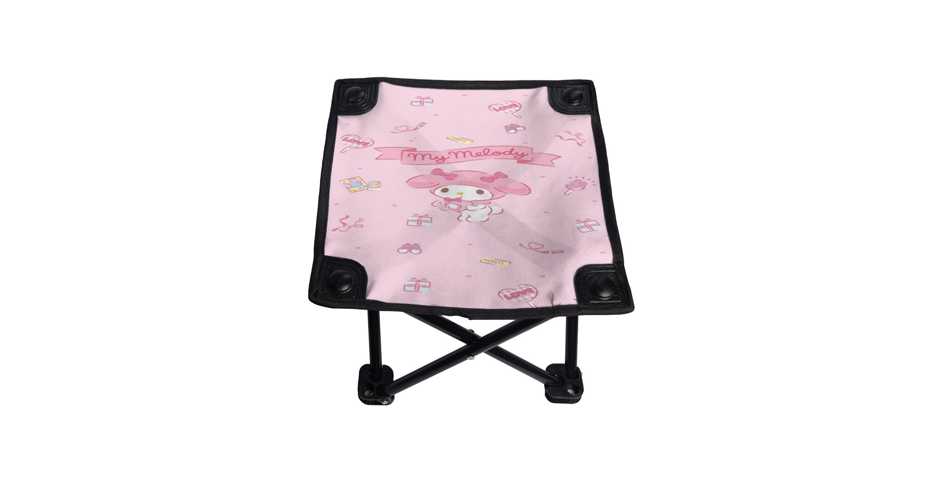 【美品】コールマン エイプ マイロ サンリオ コラボ　折り畳みチェア　アウトドア Amazon.co.jp: クロミ ちゃん マイメロディアウトドアチェア
