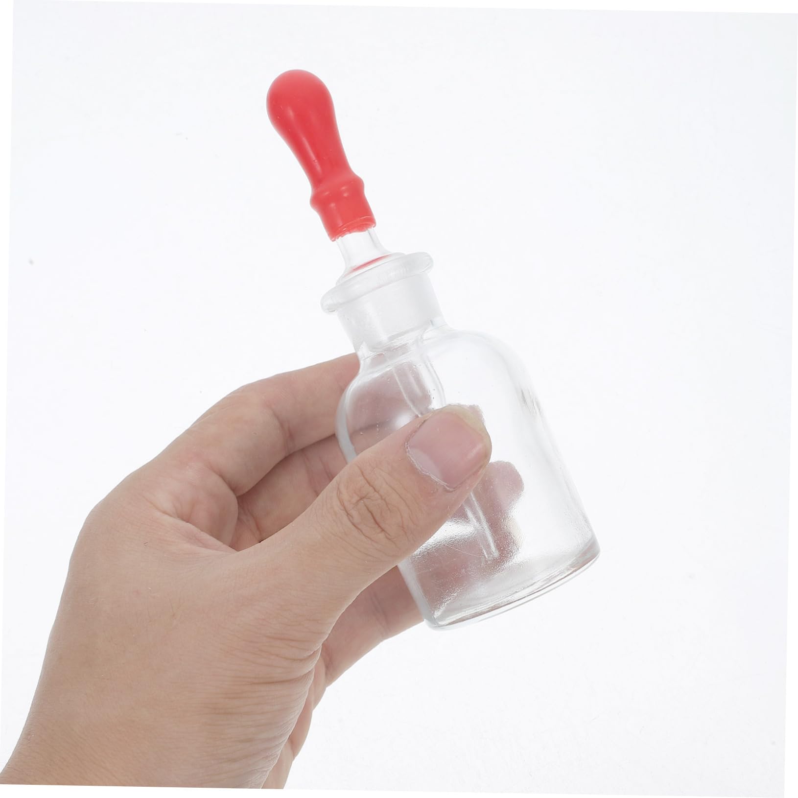 10 Pièces Flacons Compte Gouttes Verre Bouteilles Pipette Transparentes pour Huiles Essentielles Flacons Miniatures Parfaits pour Laboratoire Cosmétiques et Voyage