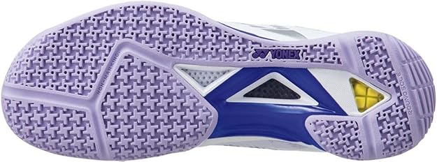 YONEX ECLIPSION ホワイト/パープル バドミントンシューズ YONEX ECLIPSION ホワイト/パープル バドミントンシューズ