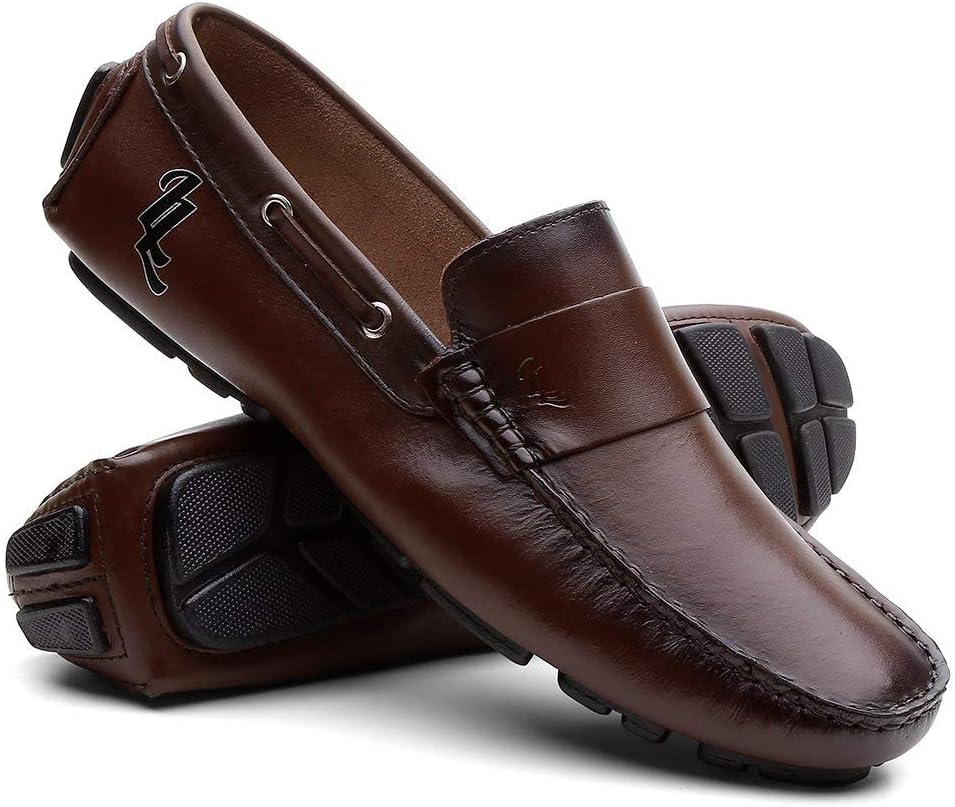 Sapato Casual Couro Mocassim