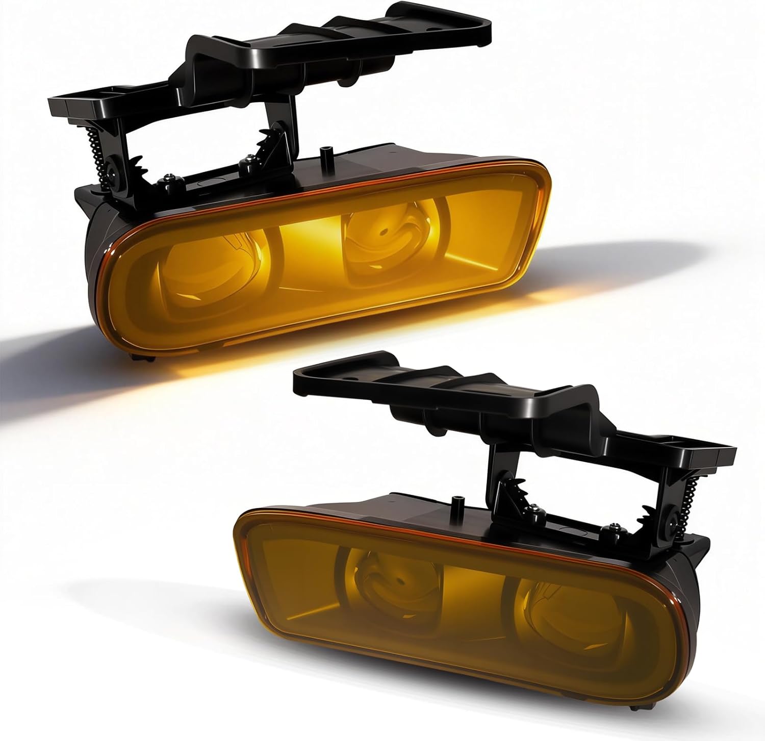 LED Fog Lights Fit for 1999-2002 Chevy Silverado 1500 2500/2001 2002 Silverado 1500HD 2500HD 3500/2000-2006 Tahoe Suburban 1500 2500, A Pair Front Bumper Driving Fog Lamps with Yellow Lens