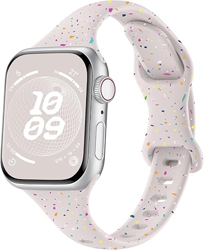 Knossen Sportarmband, kompatibel mit Apple Watch, 38 mm, 40 mm, 41 mm, 42 mm, 44