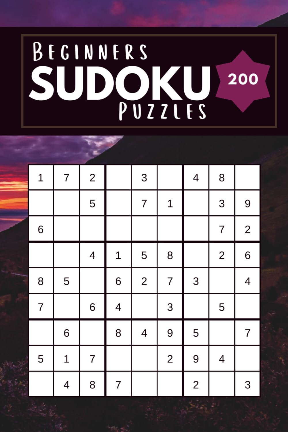 Beginners Sudoku Puzzles: 200 Easy and Medium Beginner Sudoku Puzzles | 6x9 Inches |200 Puzzles | Solutions Included