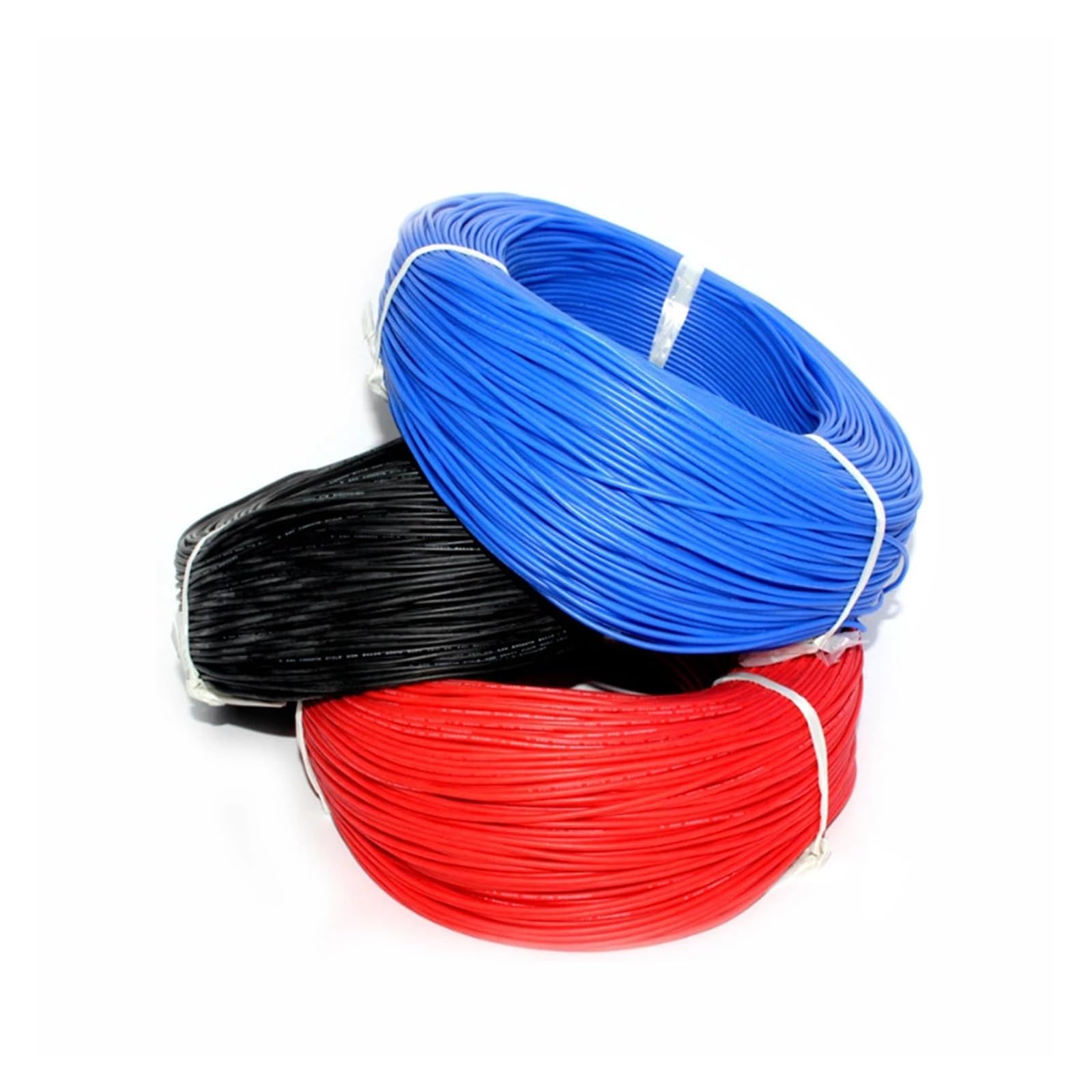 UL-Drähte und Kabel (PVC) Bestrahlungselektronenkabel UL1430 24AWG OD 1,4 mm Hochtemperaturleitung 300 V 105 Grad Amerikanisch geflochtenes Kupferkabel (Netzwerk, 30 m)
