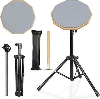 Drum Practice Pad Snare Drum Stand Set