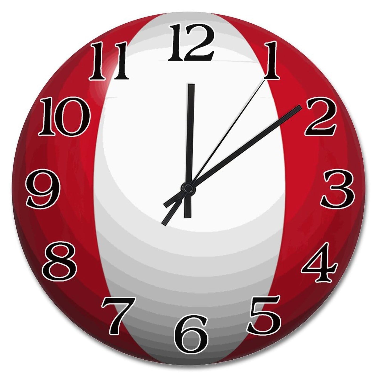 Horloge murale Pérou 3D de qualité supérieure style ferme vintage 38cm