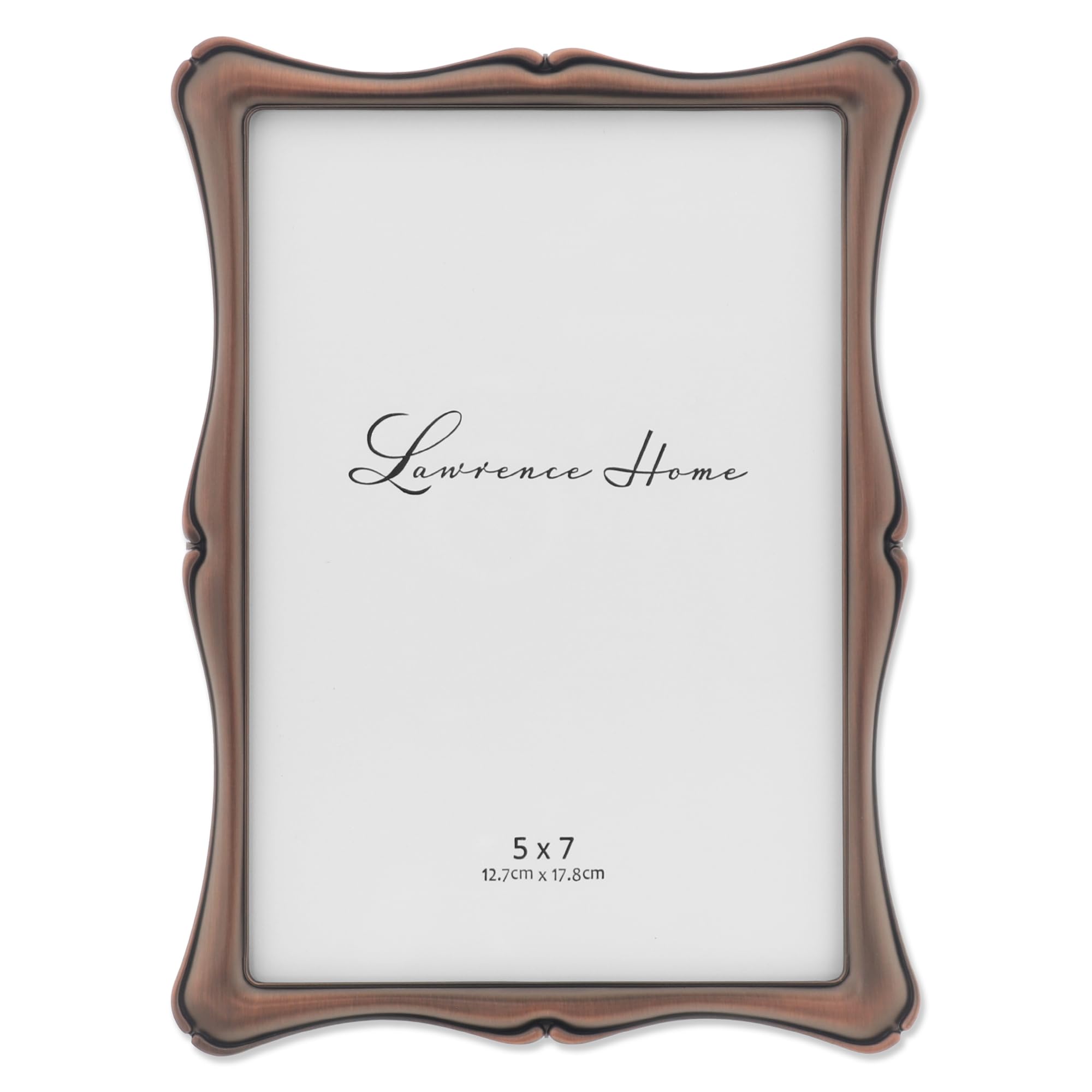 Lawrence Frames 5x7 Oil Rubbed Bronze Romance Picture Frame (712157)