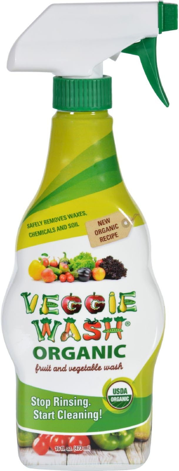 Citrus Magic Veggie Wash - Organic - Spray Bottle - 16 oz (Pack of 4)USDA Organic