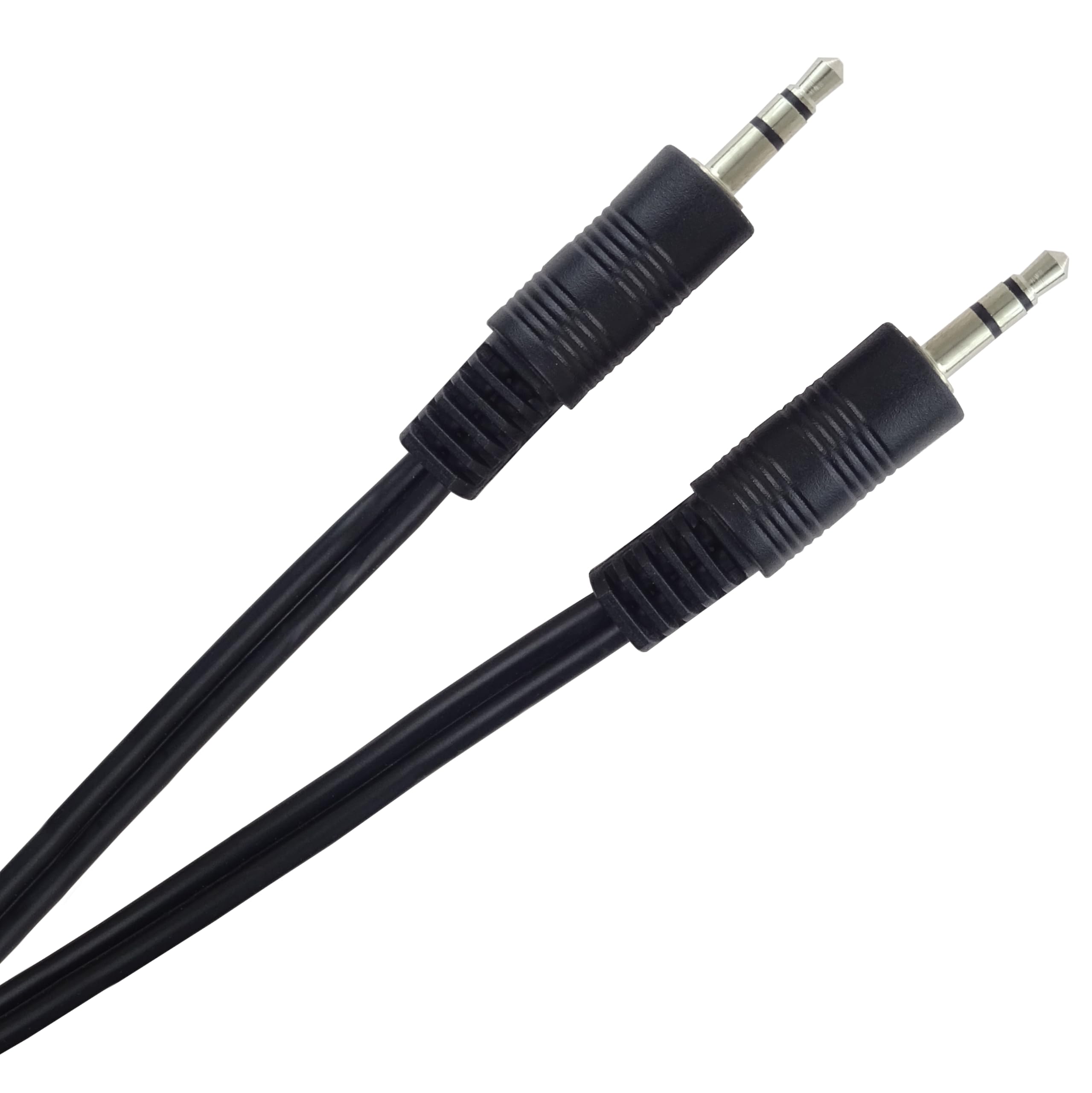 PremiumCord Câble Jack 10m, Fiche Jack 3,5mm, Mâle vers MâleCâble de Connexion Audio Casque Aux, pour TV Téléphones Portables Mp3 HiFi, Blindé, Couleur Noir