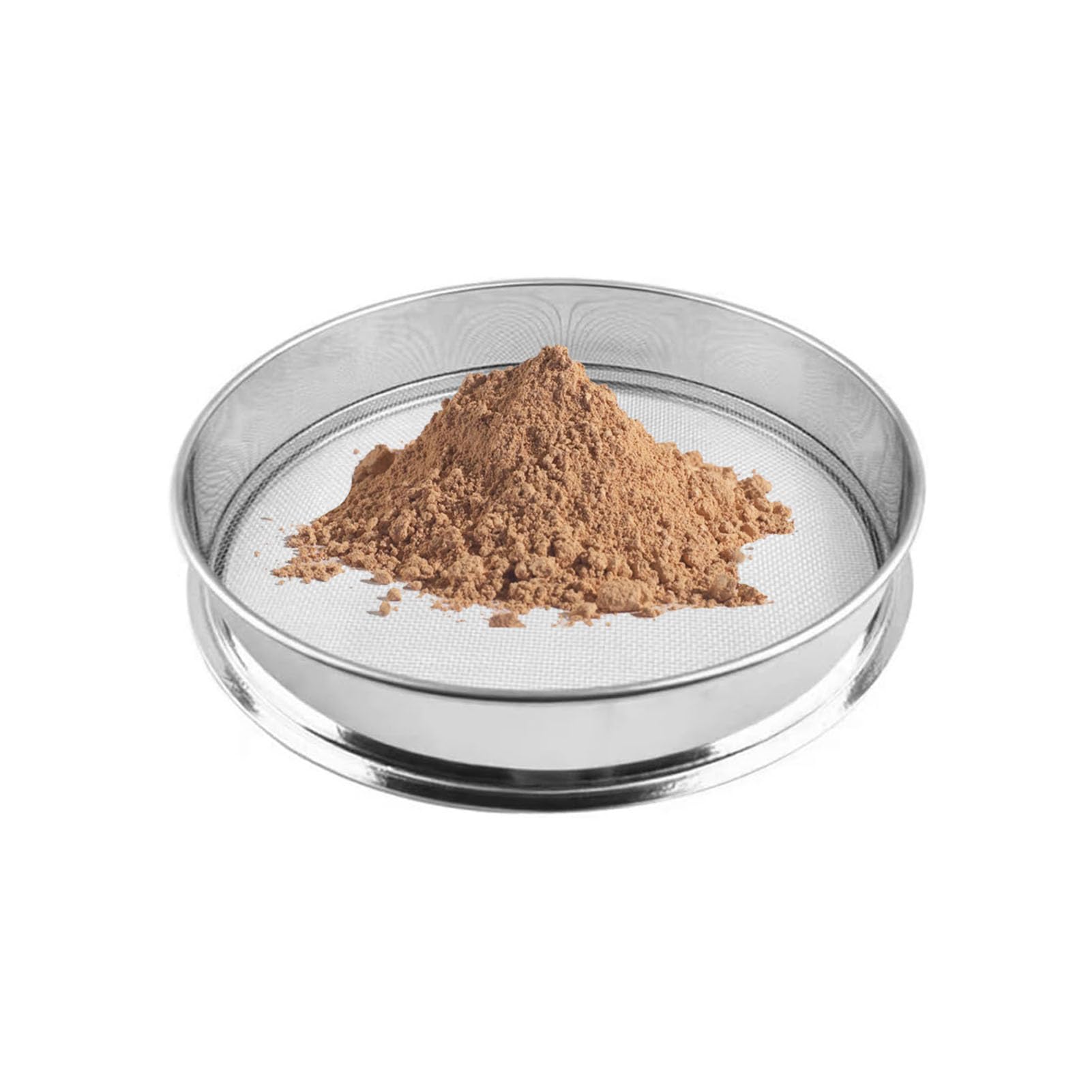 Stainless Steel Testing Sieves,Flour Sifter,Fine Mesh Seive,Lab Sieves for Baking Cooking Home Kitchen lab Diameter 45 cm