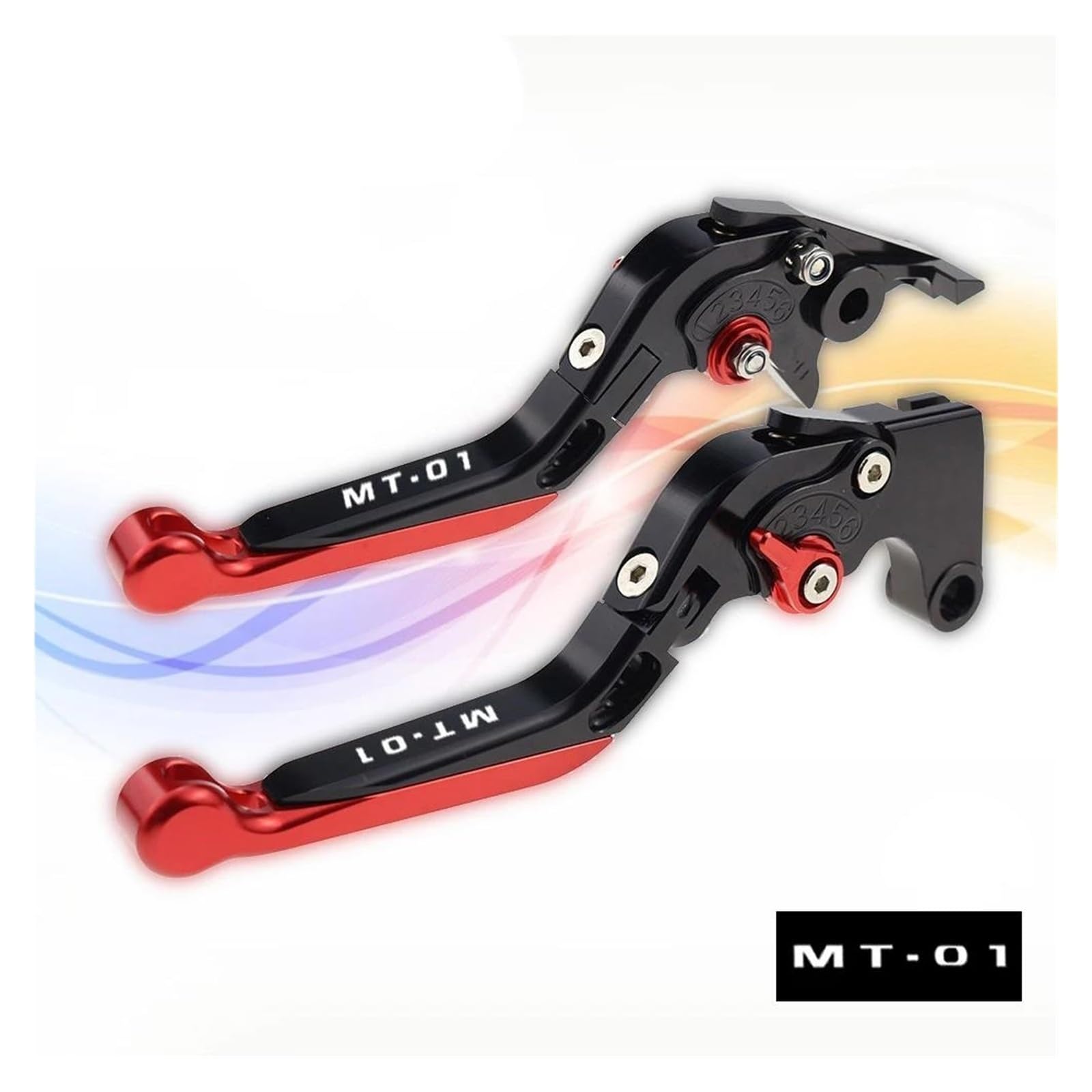 Per MT-01 2004-2009 Pieghevoli Allungabili Leve Freno Frizione Per MT 01 2005 2006 2007 Moto Maniglia Regolabile Set(DESIGN E)