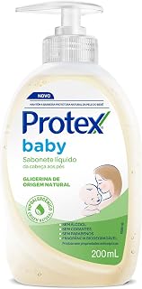 Sabonete Líquido para Bebê Protex Baby Glicerina Natural 200ml