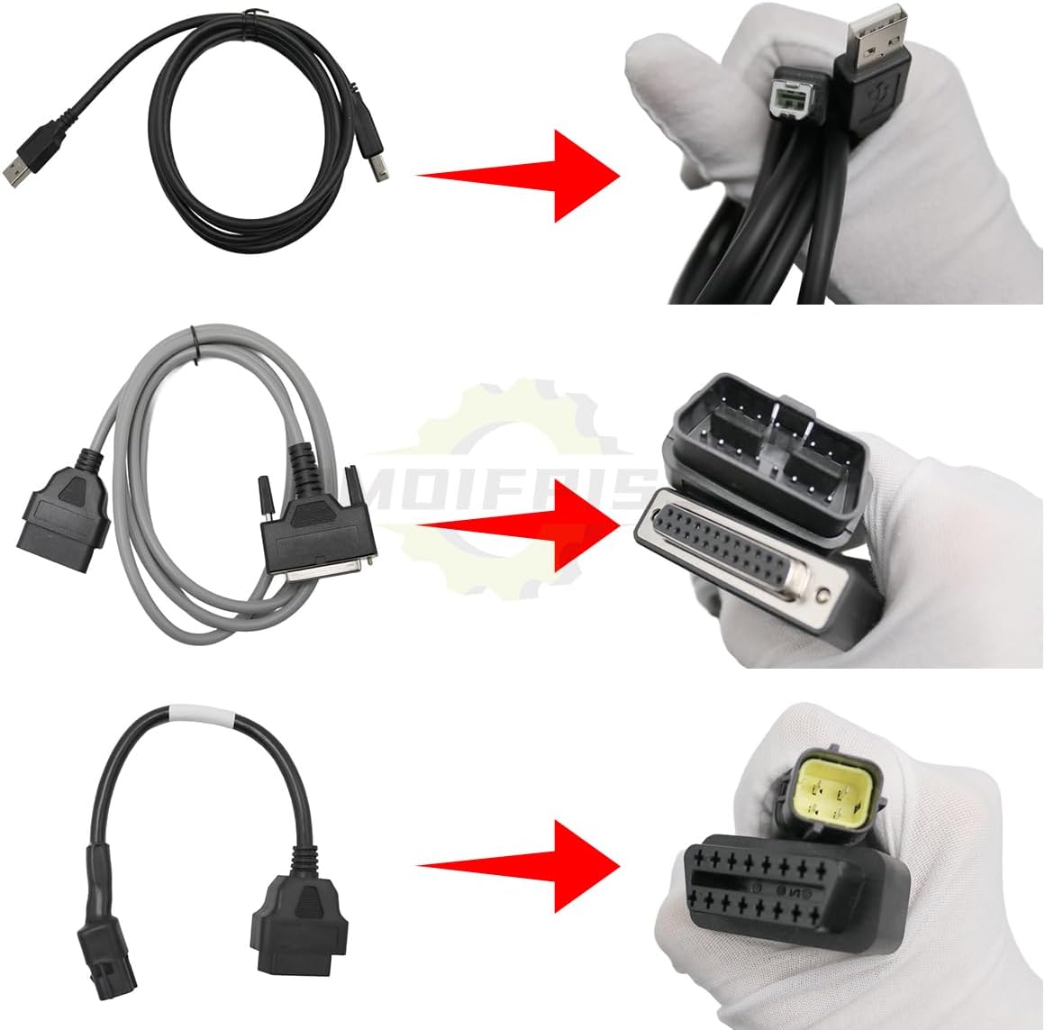 for Kubota Diagnostic Tool Kits Compatible with Heavy Duty Engine Diagnostic Tester for DST-i Kubota Takeuchi Hino Software (Tool with Software)