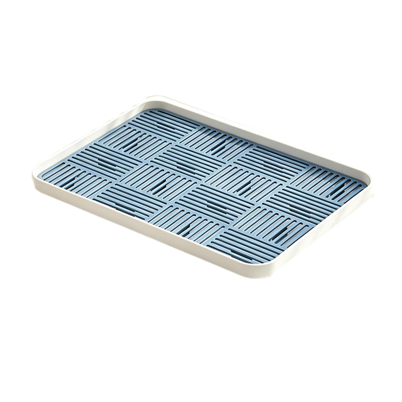 Plastic Tray,Rectangular Cup Drain,Household Fruit Storage,Suitable for Living Room and Bathroom(Color4)