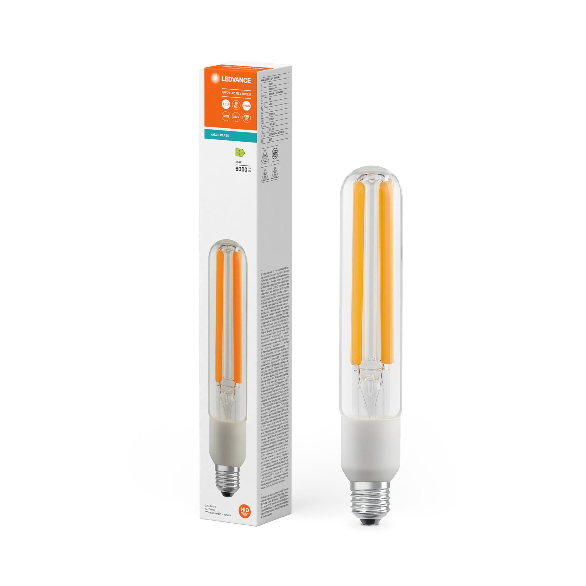 Ledvance 35W NAV LED Lamp 6000lm ES 740 Cool White