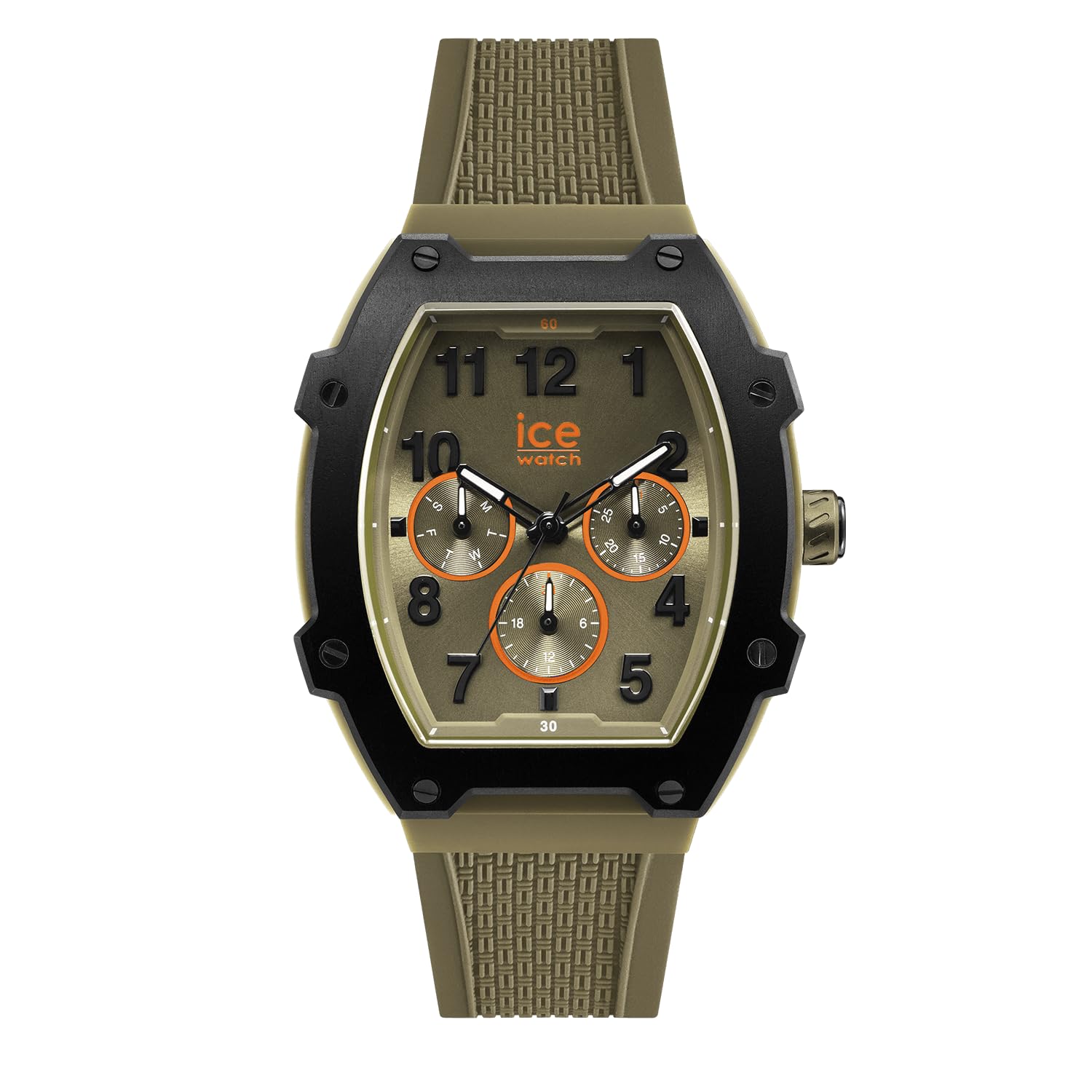 ICE-WATCH - ICE boliday Khaki - Men's Wristwatch with Silicon Strap - 023317 (Medium)