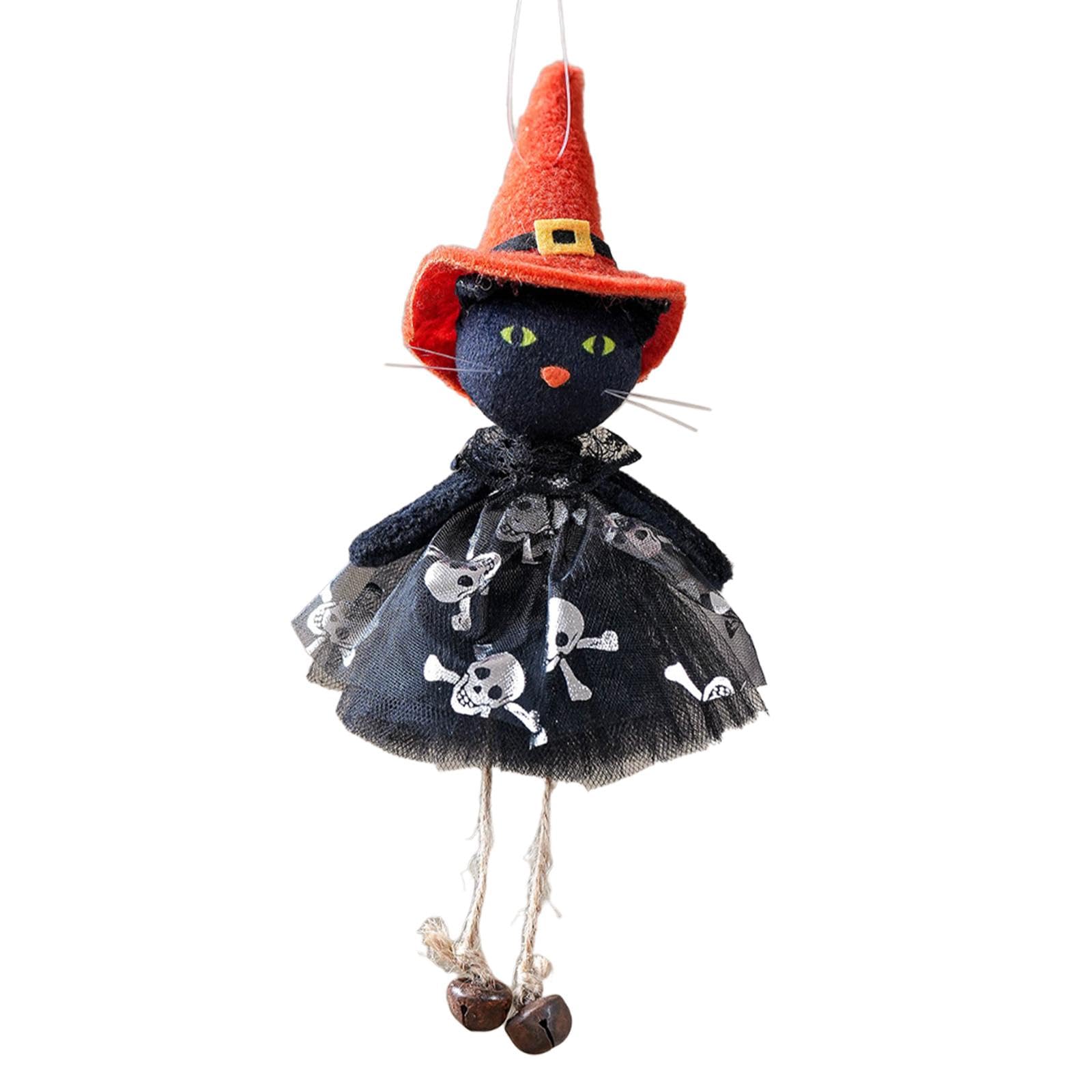 Figurine de fête d'Halloween en tissu réaliste et finitions soignées