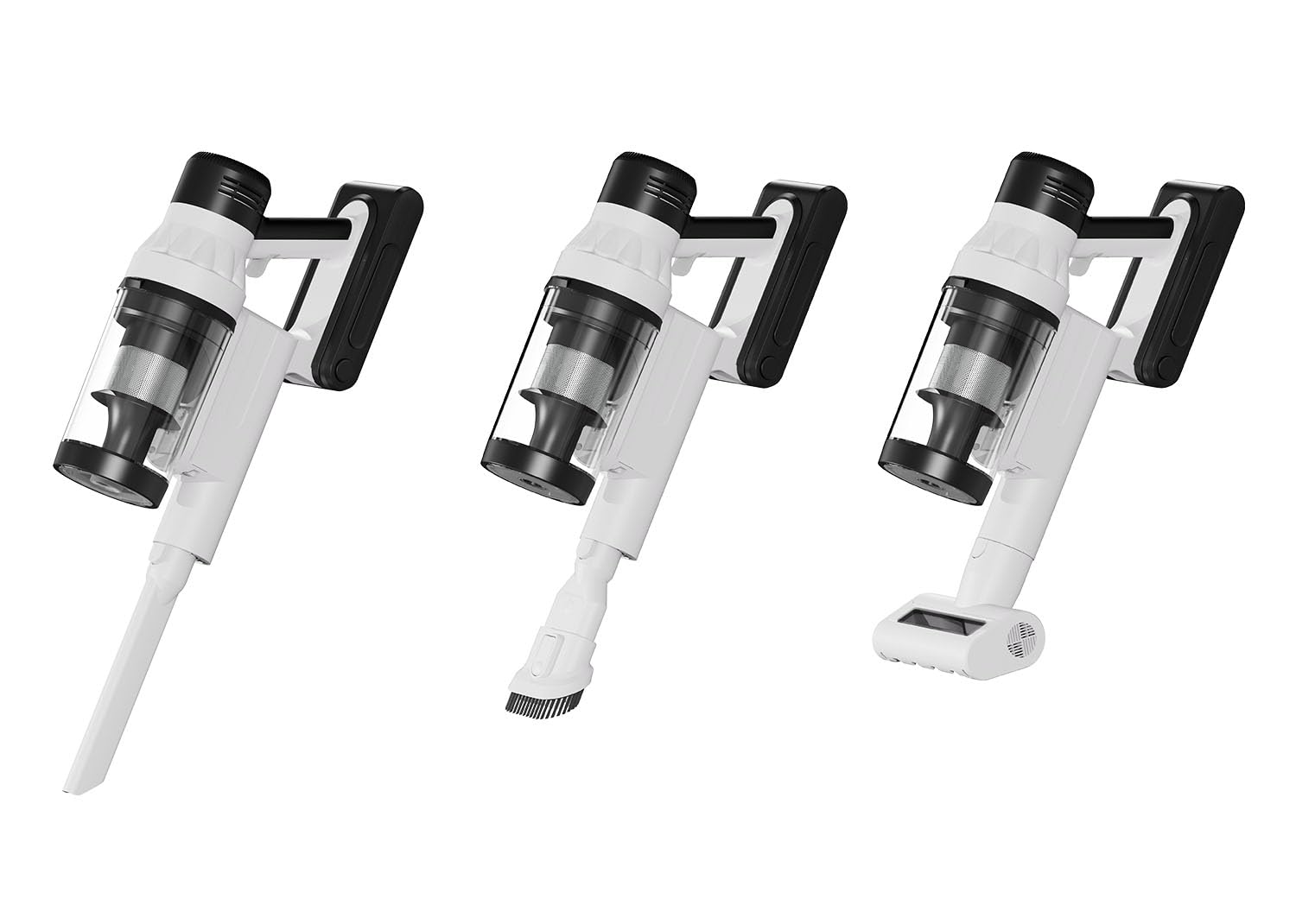 Necchi AutoPower Aspirapolvere Senza Fili 500-S, Aspirazione ultra-potente, Batteria Li-ion da 28.8V, 2500mAh removibile, Sensore intelligente, Filtro HEPA H13, con Stazione di ricarica