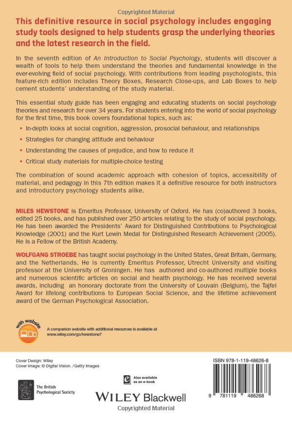 An Introduction to Social Psychology (BPS Textbooks in Psychology) - Image 2
