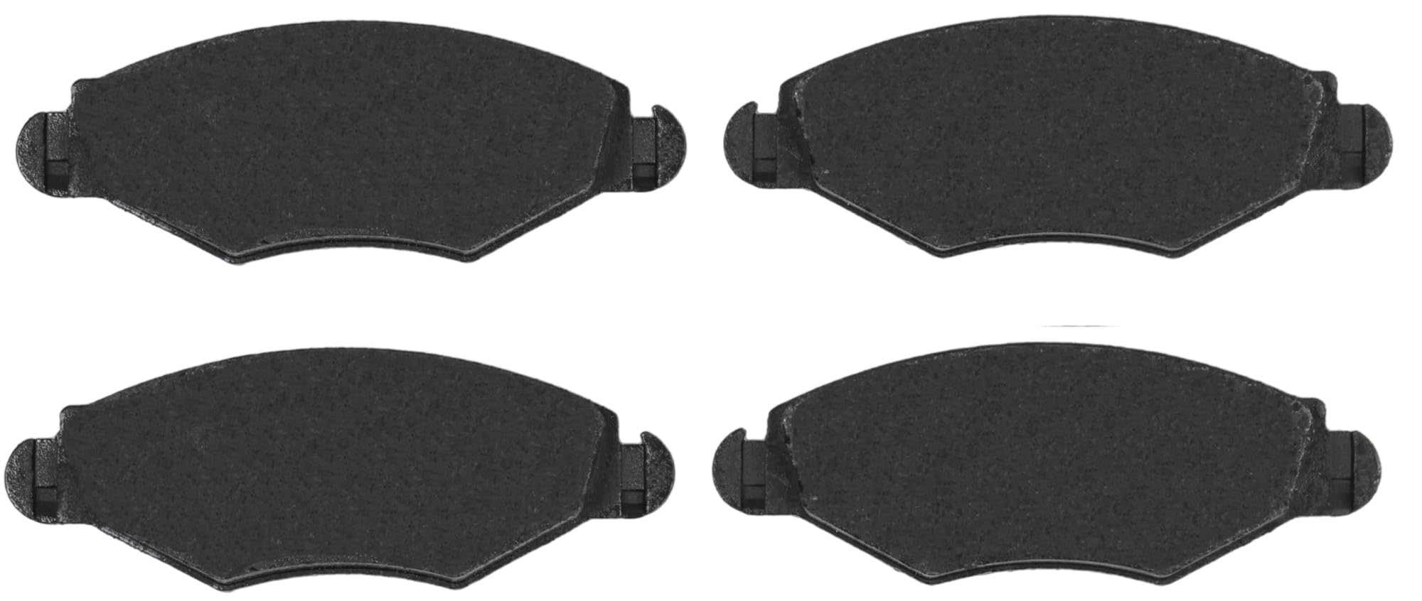 TRW GDB1500 Plaquettes de Frein Kit de 4 pour Peugeot 206 Berline Bicorps Trois ou Cinq Portes (2A/C) 1998-2012 Essieu Avant et Autres Véhicules | Compatible avec: PEUGEOT 206 Schrägheck, 206 Stufenheck, 206 SW, 206+