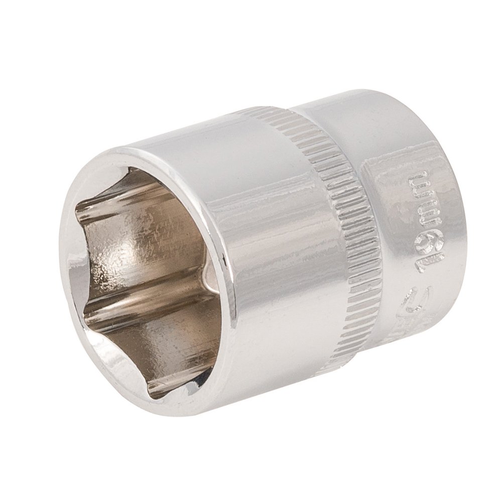 Silverline 859666 Socket 3/8" Drive 6pt Metric 19 mm