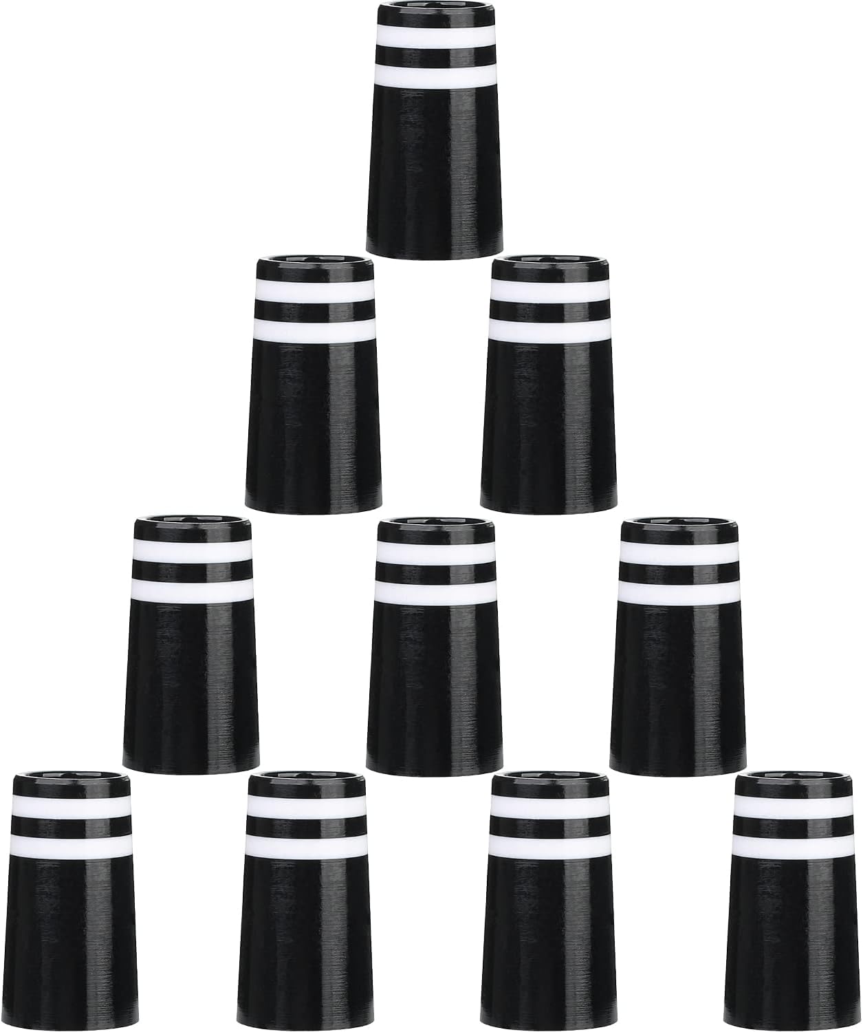 SummerHouse Multi-Ring Golf Iron Ferrules Compatible with 0.355'' Tapered Steel Shaft and 0.370'' Parallel Shaft