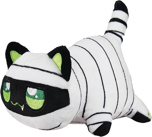 AIMIEMI Peluche de gato, suave y lindo muñeco de peluche de gato, decoración de almohada suave, regalo de fiesta para niños, novia y hermanas (mamá