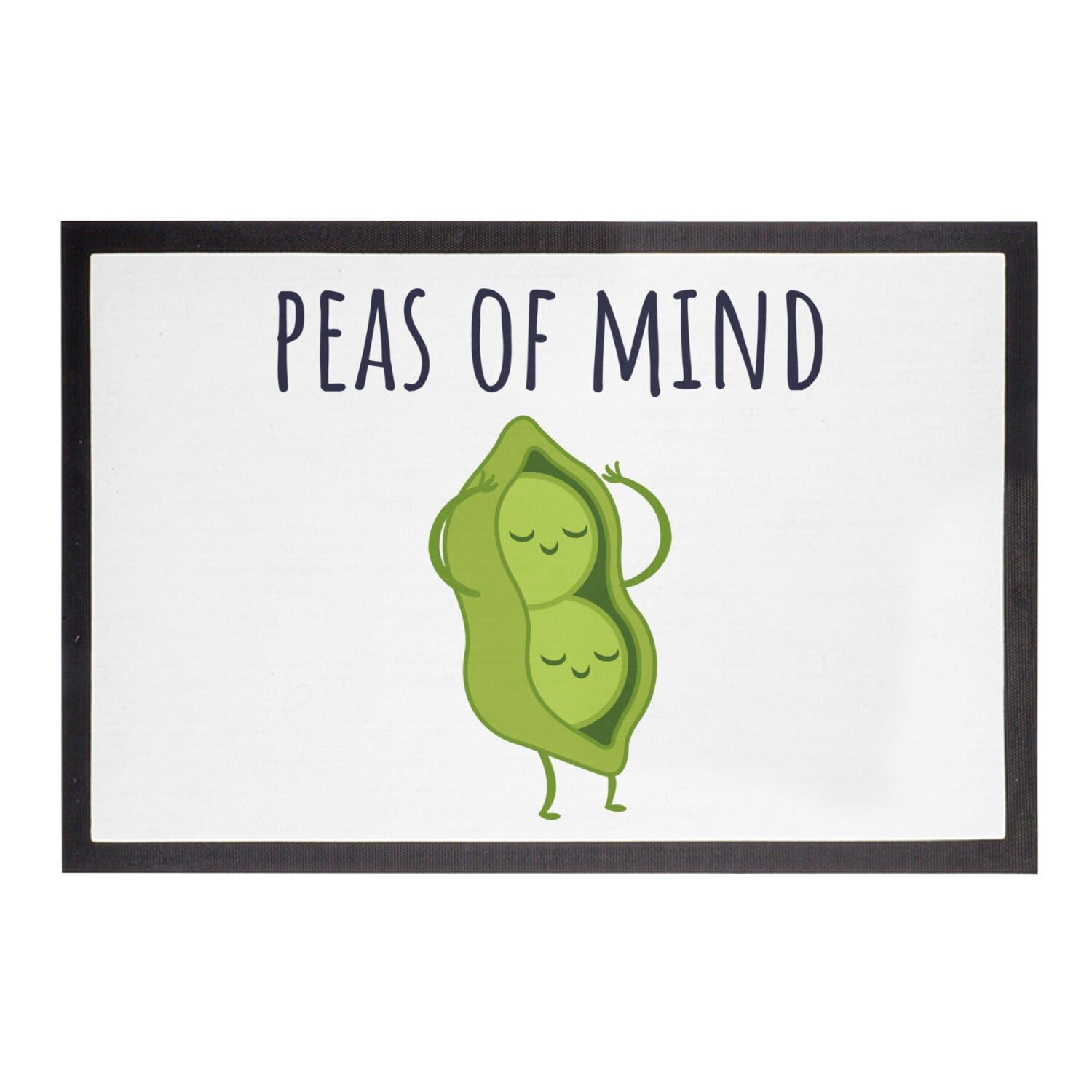 Paillasson Blanc original tapis cuisine humour vegetable 75x50 cm bien etre