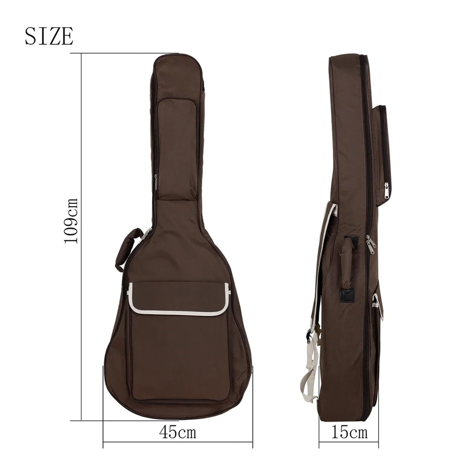 Custodia for chitarra classica da 40 a 41 pollici, impermeabile, in tessuto non, accessori for strumenti a corda professionali Per Chitarra