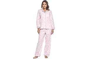 Women's Cozy Comforting Flannel Pajama Set