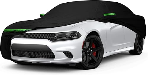 Cubierta impermeable para auto de repuesto para Dodge Charger 2006-2022 6 capas de ajuste personalizado para todo tipo de clima cubiertas completas