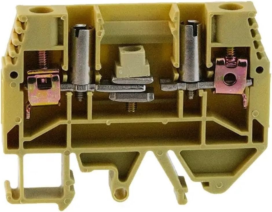 10Pcs WTL6/1S Test Disconnect Screw Connection SAK 6 Mm² Wire Electrical Connector DIN Rail Testing Terminal Block WTL 6/1S