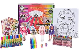 Rainbow High Art Set: Unveil a Kaleidoscope of Creativity