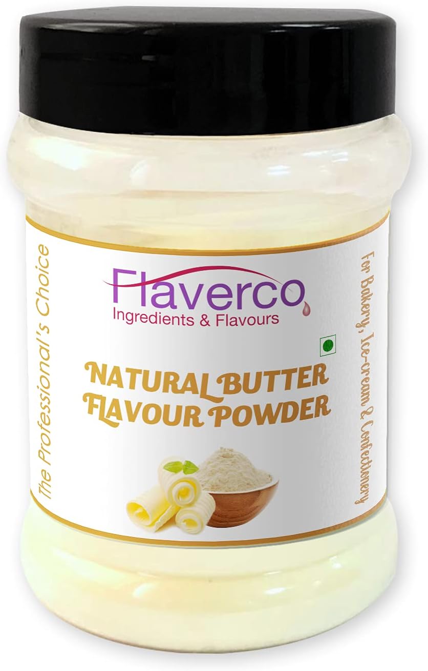 Natural Butter Flavour Powder for Baking at Home - Biscuits, Cake, Cookies & More!! (100 g)