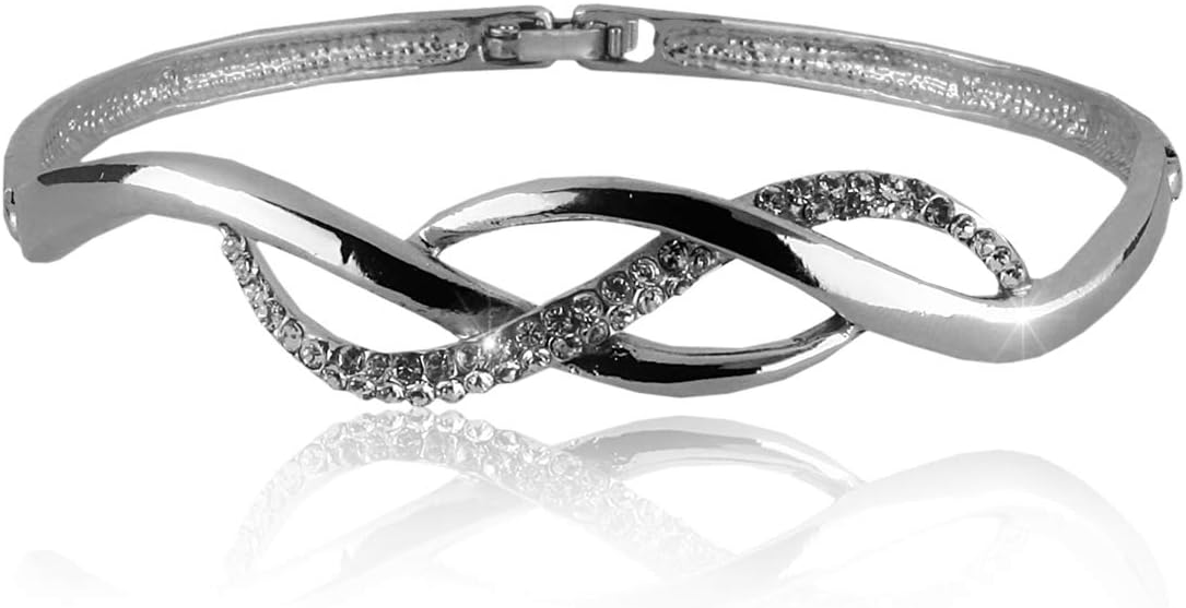 ヴィンテージ ウェーブボーン バングル シルバー メキシカンジュエリー