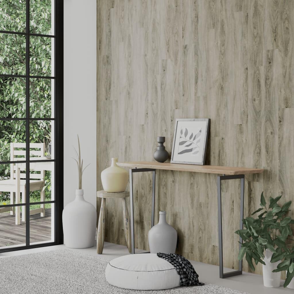 Pannelli da parete in PVC, 4,12 m², 30 pezzi, pannelli da parete con struttura realistica in legno di quercia, per soggiorno, ambienti umidi, ristrutturazione, versatile come rivestimento da