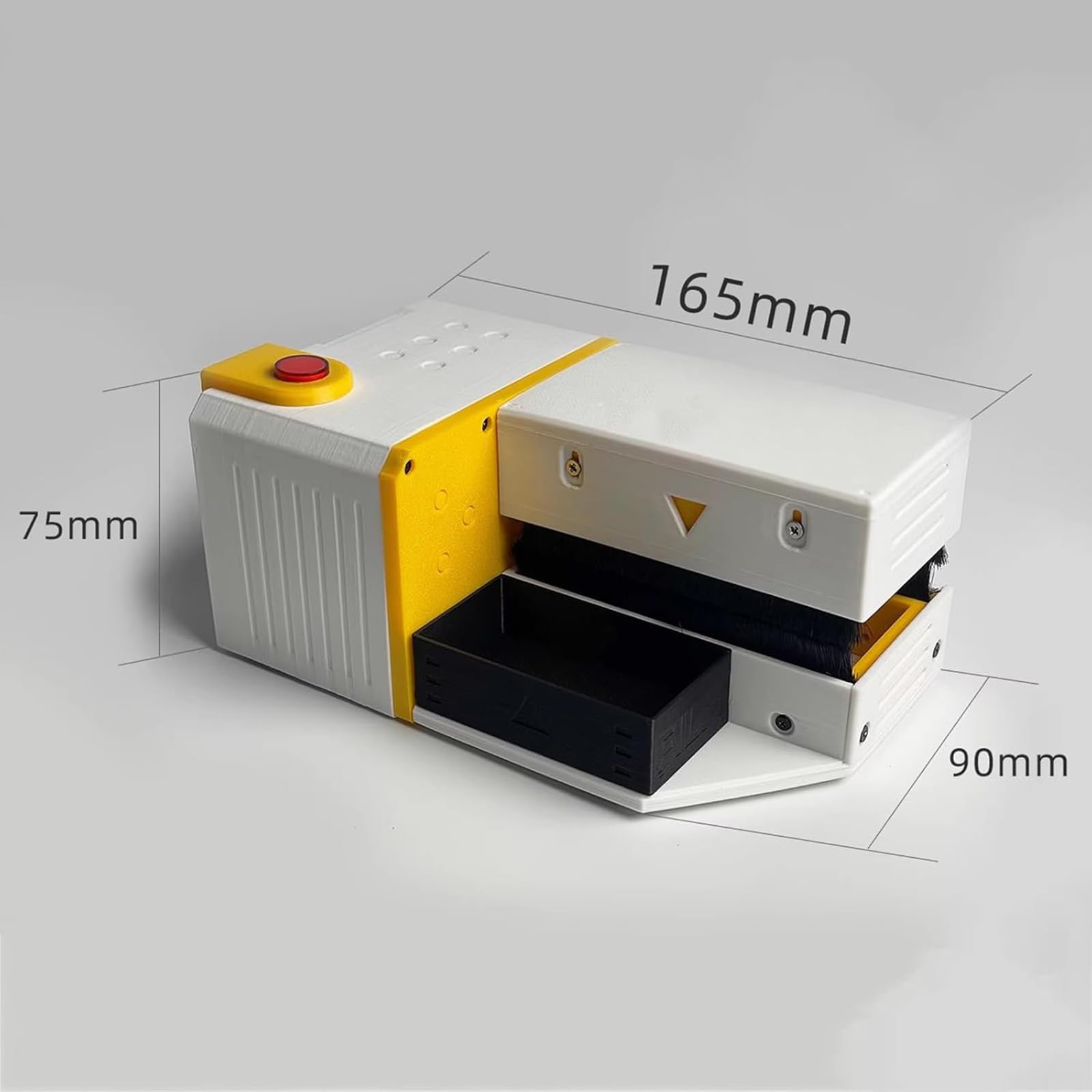 Aspiratore Elettrico Antistatico per Pellicole, Spazzola di Pulizia con Spazzola di Lana per Negativi 135/120, con Ventola con Filtro E Contenitore, Interfaccia di Tipo C