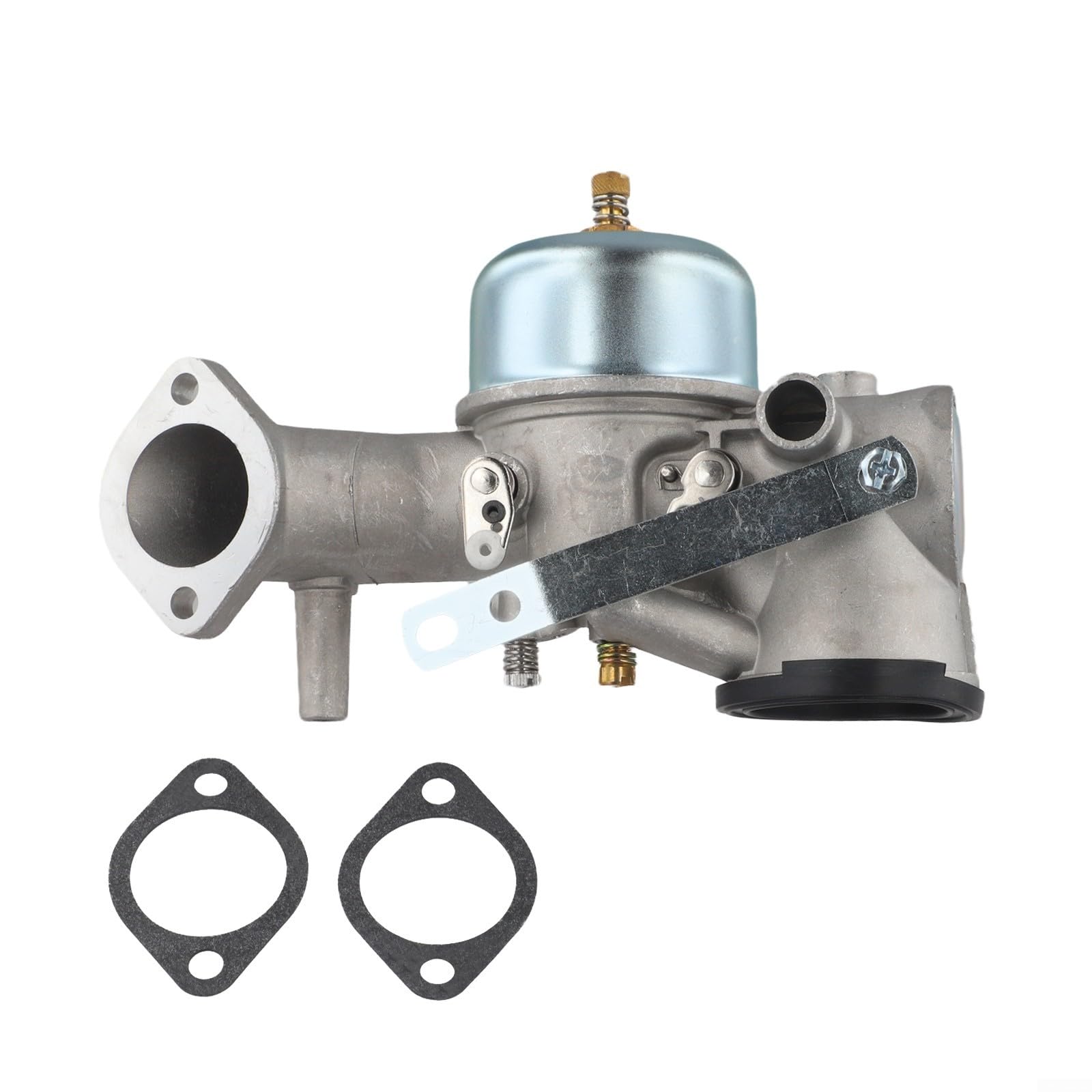 Kit de remplacement de carburateur de moteur pour tondeuse à gazon compatible avec 491026 281707, dispositif de mélange de carburant en acier pour réparation