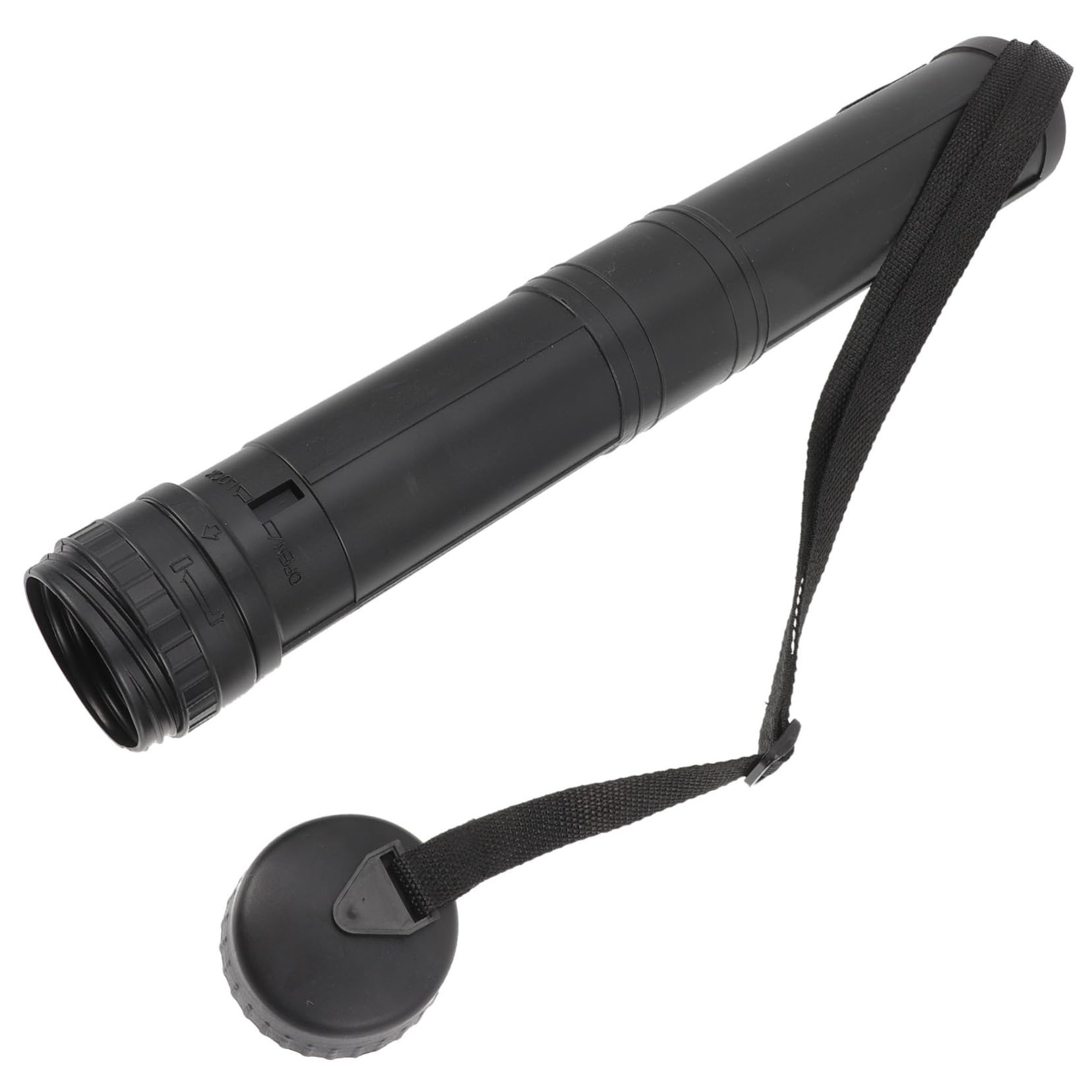 Housoutil Telescopic Painting Tube Drawing Tube Expandable Extendable Poster Tubes Artwork Storage Tube Cardboard Tubes Posting Shoulder Extending Tube for Paper Storage Small Black Cloth